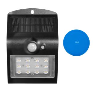 Solar lamp ADVITI SILOE AD-SL-6083BLR4