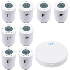 Wifi kit 8 pieces intelligent thermostatic head