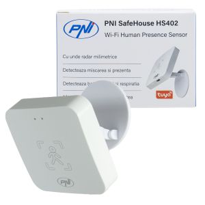 Presence sensor PNI SafeHouse HS402 Wi-Fi SafeHouse HS402, with millimeter-wave radar, 10 m range, detects the movement and presence of s