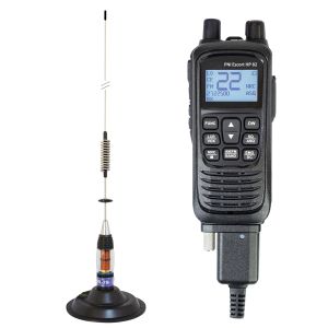 Portable CB radio station and PNI antenna kit