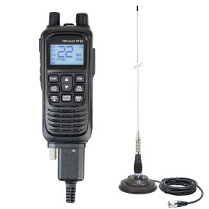 Portable CB radio station and PNI antenna kit