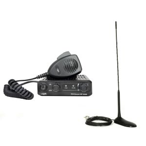 CB radio station kit PNI Escort HP 2020 single channel 22 with CB antenna PNI Extra 45 with magnet