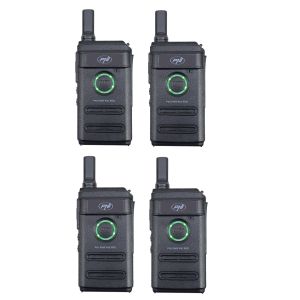 Kit of 4 portable radio stations PNI PMR R10 PRO, 446MHz, 0.5W, 16 programmable channels, 16 PMR and 50 CTCSS and 104 DCS tones