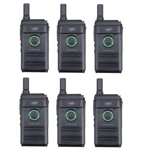 Kit of 6 portable radio stations PNI PMR R10 PRO, 446MHz, 0.5W, 16 programmable channels, 16 PMR and 50 CTCSS and 104 DCS tones