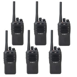 Pack of 6 portable PNI PMR radio stations