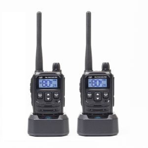 Kit of 2 portable radio stations PNI PMR R45 PRO 446MHz, 0.5W, 99 programmable channels, 16 PMR and 38 CTCSS and 104 DCS tones,