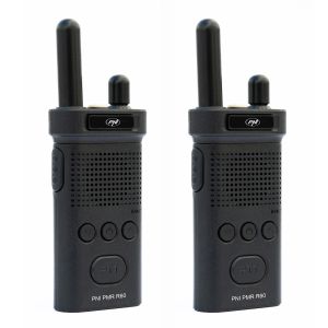 Kit of 2 portable radio stations PNI PMR R60 446MHz, 0.5W, 16 programmable channels, 16 PMR and 50 CTCSS and 104 DCS tones, Sca