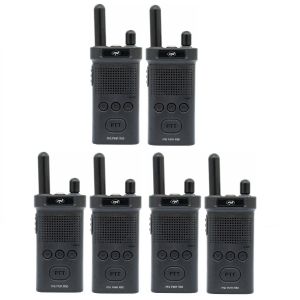 Kit of 6 portable radio stations PNI PMR R60 446MHz, 0.5W, 16 programmable channels, 16 PMR and 50 CTCSS and 104 DCS tones, Sca