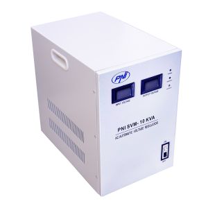 PNI SVM-10K voltage stabilizer with 10000VA, 8000W servomotor, 230V output