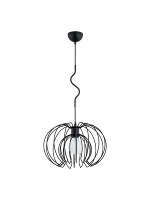 Suspended lighting fixture ADVITI BOLA 1P AD-LD-6221BE27, E27, maximum 60W, black