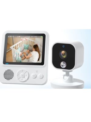 Video Baby Monitor PNI BM280 screen 2.8 inch wireless 2.4 Ghz, temperature sensor, VOX, night vision