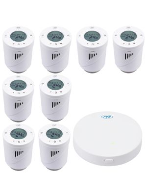 Wifi kit 8 pieces intelligent thermostatic head