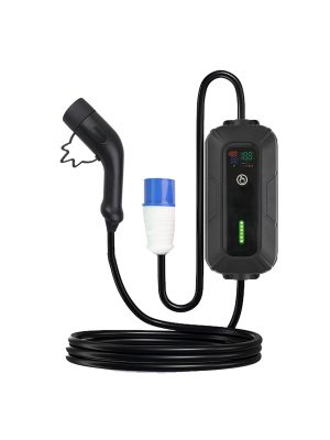 PNI KW7 32A, 7.4KW portable charger for 230V electric cars