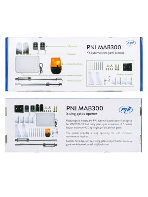 Swing gate automation kit PNI MAB300