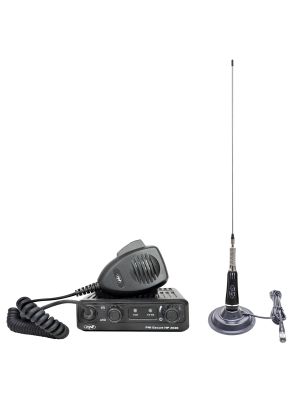 CB radio station kit PNI Escort HP 2020 single channel 22 with CB antenna PNI LED 2000 with magnet included