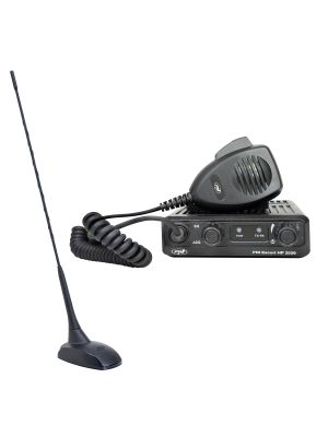 CB radio station and antenna included