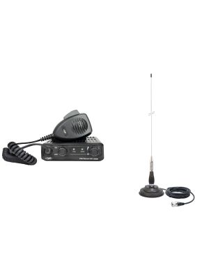 CB radio station kit PNI Escort HP 2020 single channel 22 with CB antenna PNI ML100 with magnet