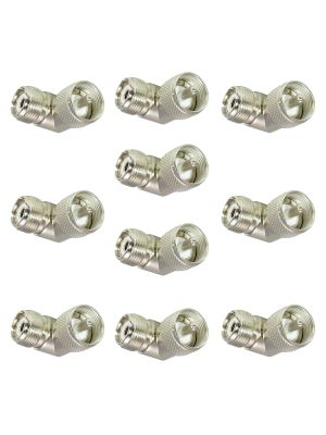 Set of 10 pieces 90 degree plug PNI PL male - PL female