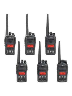 Set of 4 portable PNI PMR radio stations