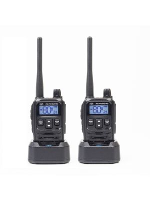 Kit of 2 portable radio stations PNI PMR R45 PRO 446MHz, 0.5W, 99 programmable channels, 16 PMR and 38 CTCSS and 104 DCS tones,