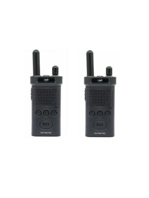 Kit of 2 portable radio stations PNI PMR R60 446MHz, 0.5W, 16 programmable channels, 16 PMR and 50 CTCSS and 104 DCS tones, Sca