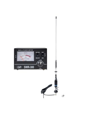 CB antenna PNI S75 and reflectometer for SWR measurement