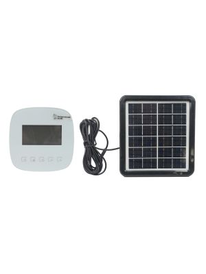 Intelligent irrigation programmer PNI SWI190, Wi-Fi with solar panel 3.3W, 8 zones, control by Tuya application