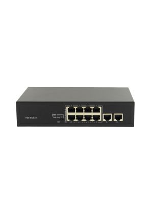 SWPOE182 POE PNI switch with 8 POE ports and 2 100Mbps ports