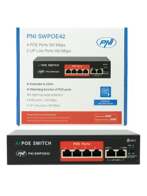 Switch POE PNI SWPOE42