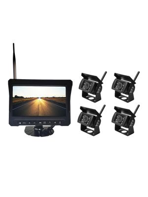 PNI TRK506 wireless video surveillance kit for truck DVR with LCD monitor and 4 cameras