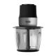 Beko mini chopper CHG81442BX, 1l, 400W, 3800 rotations/minute, 2 steps, 2 stainless steel knives, black/stainless steel