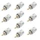 Set of 10 PNI PL259 plugs for RG58 cable, gold central pin 9 mm