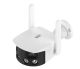 Video surveillance camera PNI IP591S, wireless, with IP, Dual lens, 2 x 2MP, 180 degrees, micro SD card slot