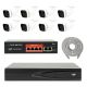 NVR POE video surveillance package