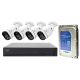 POE PNI House IPMAX POE 5 video surveillance kit