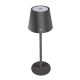 Table lamp PNI LTB04 2.5W, with battery, USB charging, Black color