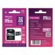 MicroSD PNI 32GB memory card with SD adapter, Class 10, 80 Mb/s, V30