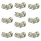 Set of 10 pieces 90 degree plug PNI PL male - PL female