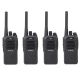 Kit of 4 portable radio stations PNI PMR R17 446MHz, 0.5W, 16 PMR channels and 50 CTCSS and 104 DCS tones, programmable, Li-Ion