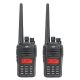 Kit of 2 portable radio stations PNI PMR R18, 446MHz, 0.5W, 128 channels, 16 PMR and 50 CTCSS and 104 DCS tones, FM radio, prog