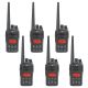 Set of 4 portable PNI PMR radio stations