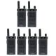 Kit of 6 portable radio stations PNI PMR R60 446MHz, 0.5W, 16 programmable channels, 16 PMR and 50 CTCSS and 104 DCS tones, Sca