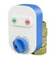 PNI SV160 smart water valve, Wi-Fi connectivity, IP65, DN20, 3/4 Tuya application, compatible with Amazon Alexa