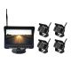 PNI TRK506 wireless video surveillance kit for truck DVR with LCD monitor and 4 cameras