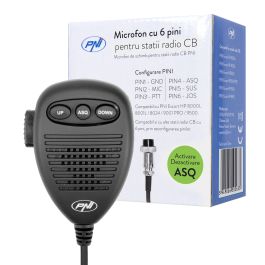 Pack PNI Radio CB Escort HP 8024, 12V-24V ASQ + Antenne CB S75